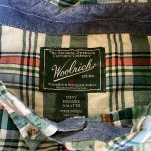 Woolrich Men's Multicolor Plaid Shirt